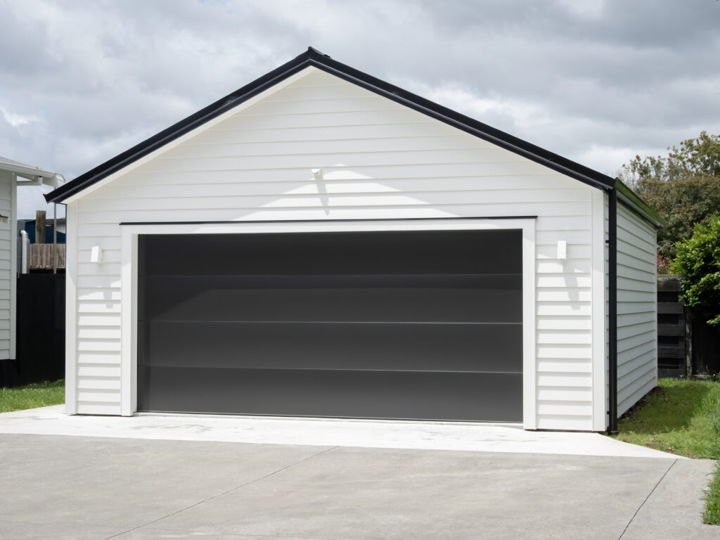 l-ribbed sectional garage door