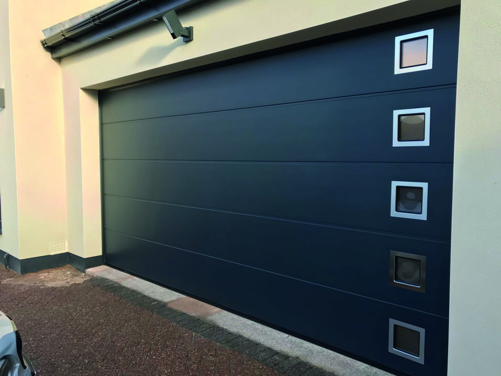 sectional garage door